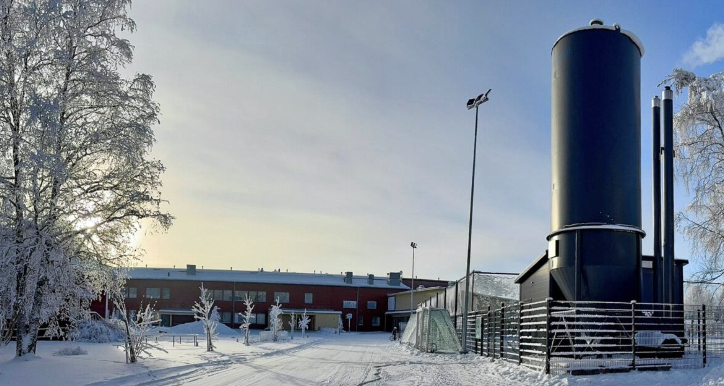 Heating plant at Salonpää school and daycare centre